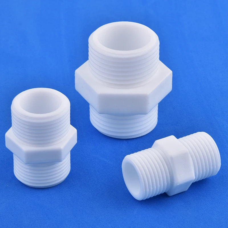 1/2" 3/4" 1" Male/Female Thread Reducer Joint Bushing Connector Garden Irrigation Water Pipe Fittings Aquarium Tank Nipple Joint