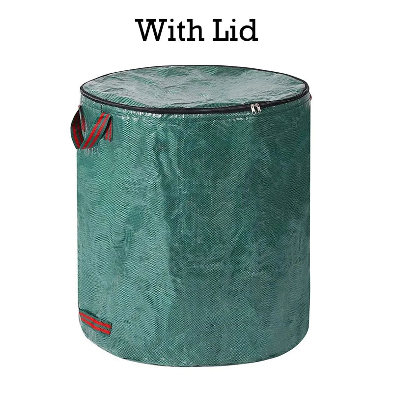 Foldable Yard Waste Bag, 120–500 L, With or Without Lid