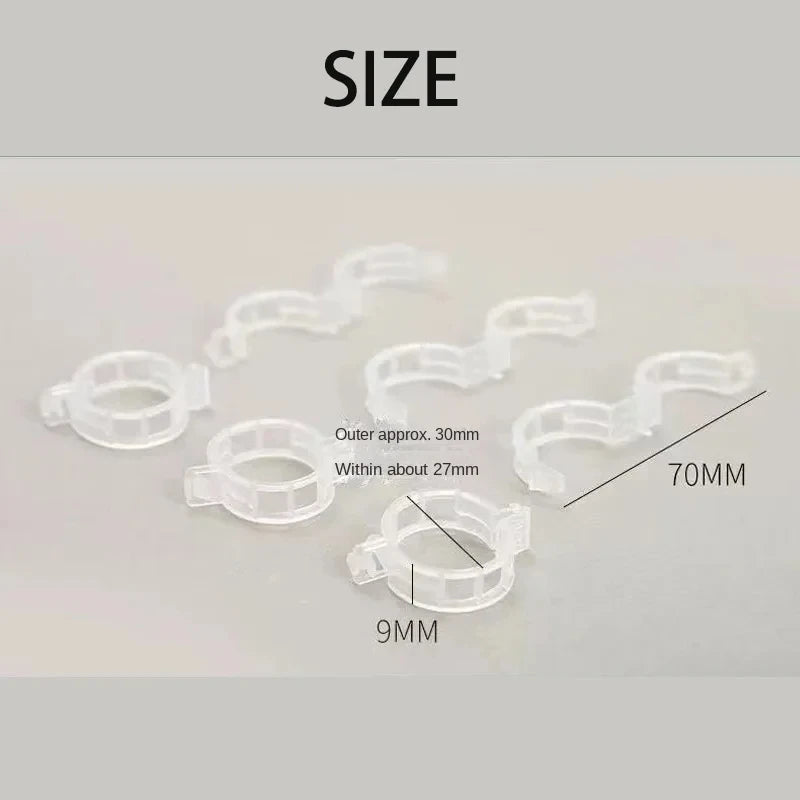 Plant Support Clips Reusable Plastic Plant Vine Protection Grafting Fixing Tools for Vegetable Tomato Garden Supplies