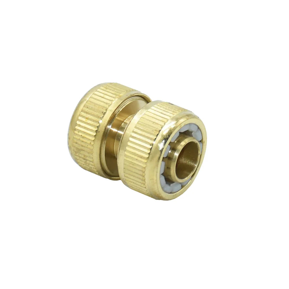 Brass 16mm Nipple Quick Connector 1/2'' 3/4'' 1'' Thread Hose Quick Connector Car Wash Garden Irrigation Water Gun Fitting