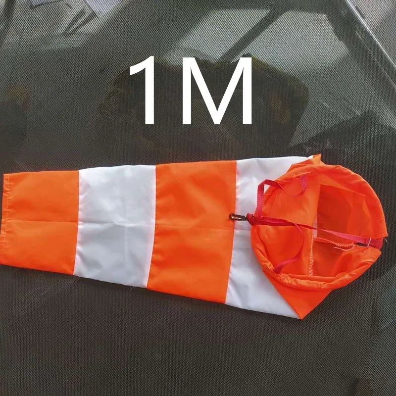 40/60/80/100 Reflective Windsock Outdoor Scratchproof Windproof Fluorescent Reflective Wind Sock Weathervane