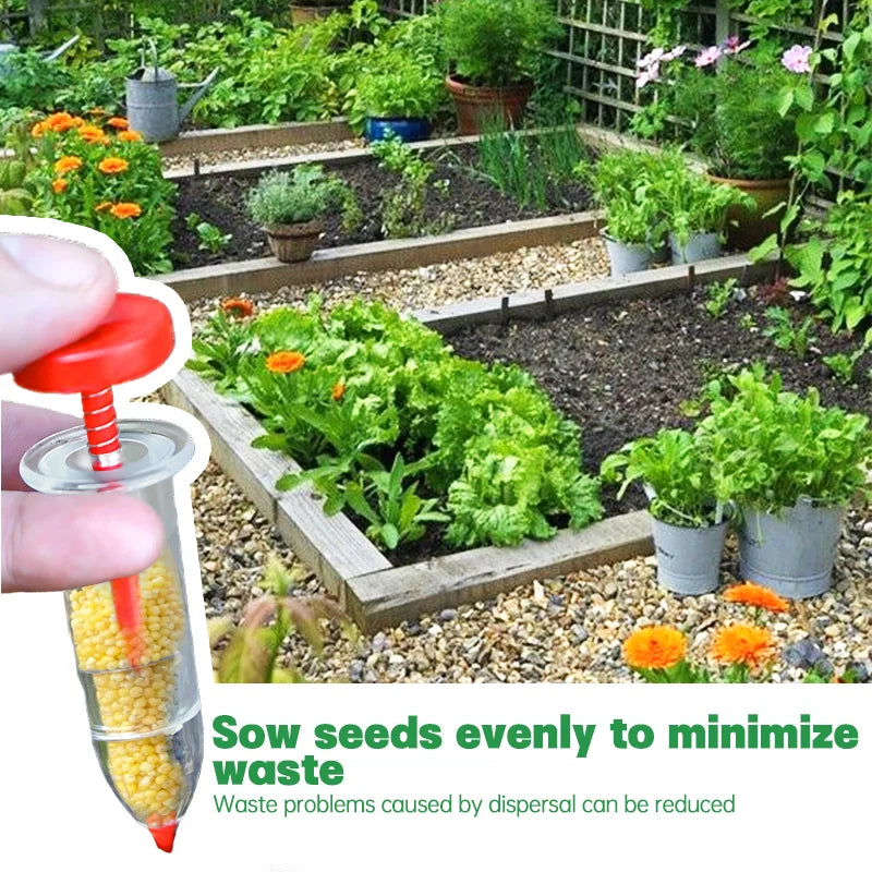 Handheld Seed Sower with 5 Settings, 1–5 Pack