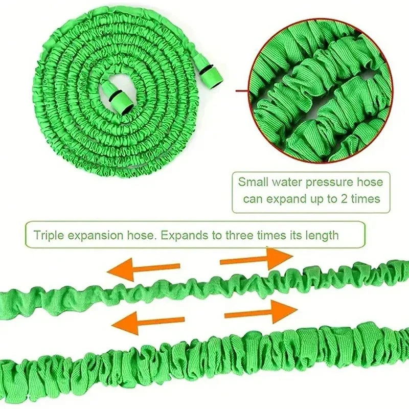 Expandable Magic Hose, High-Pressure Car Wash, 7 Water Spraying Functions, Water Gun, Home Garden Watering Hose Garden Hose