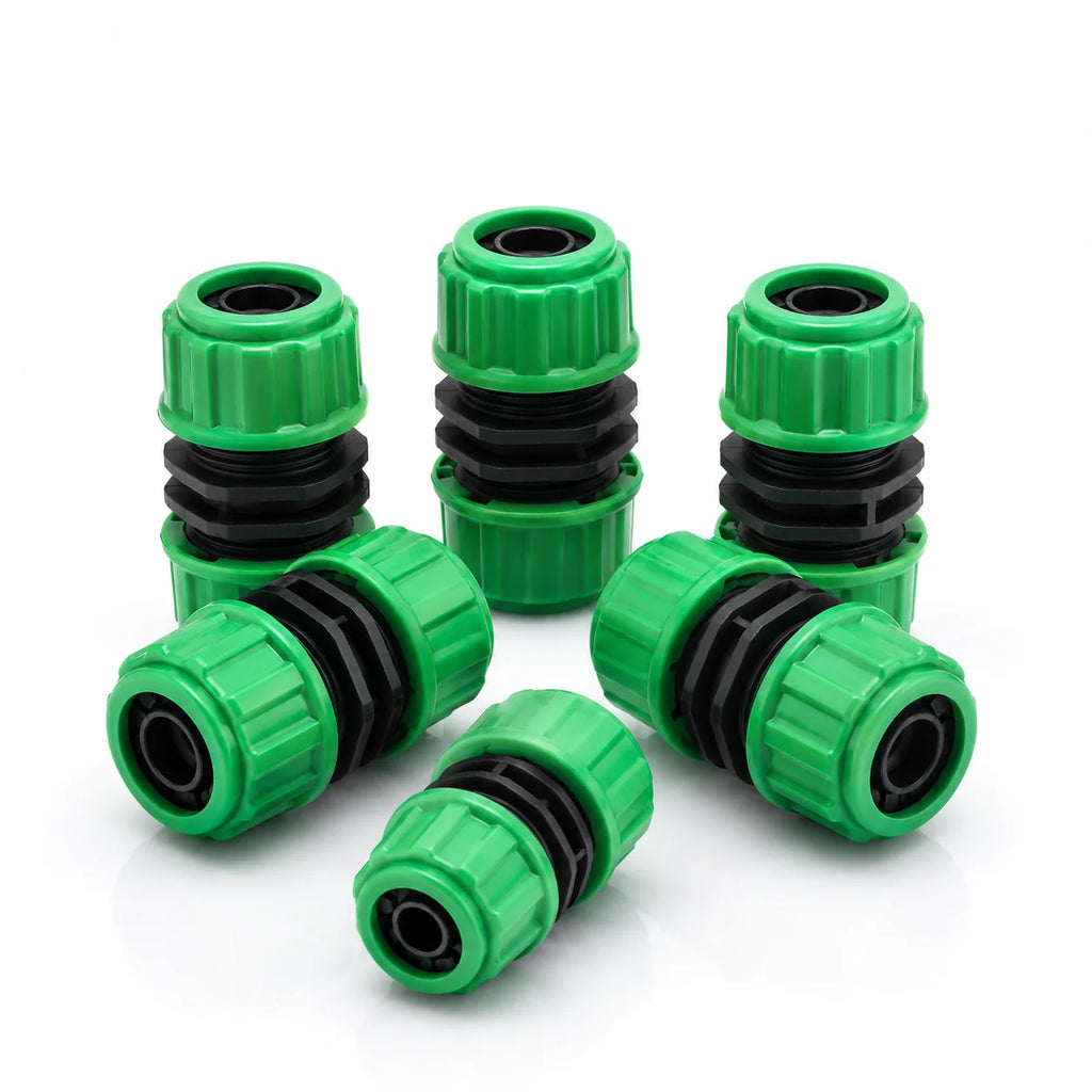 5-Piece Hose Connector Quick Connect Kit Connector Repair Irrigation Accessories Water Pipe Extension Connector Garden Drip Irri
