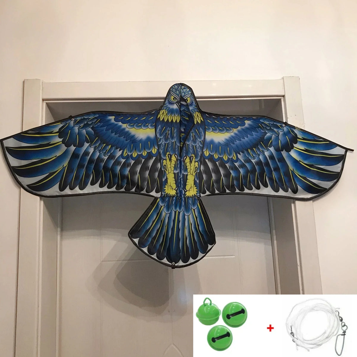 Emulation Flying Hawk Kite Bird Scarer Drive Bird Kite Bird Repellent for Garden Scarecrow Yard Kite scaring device
