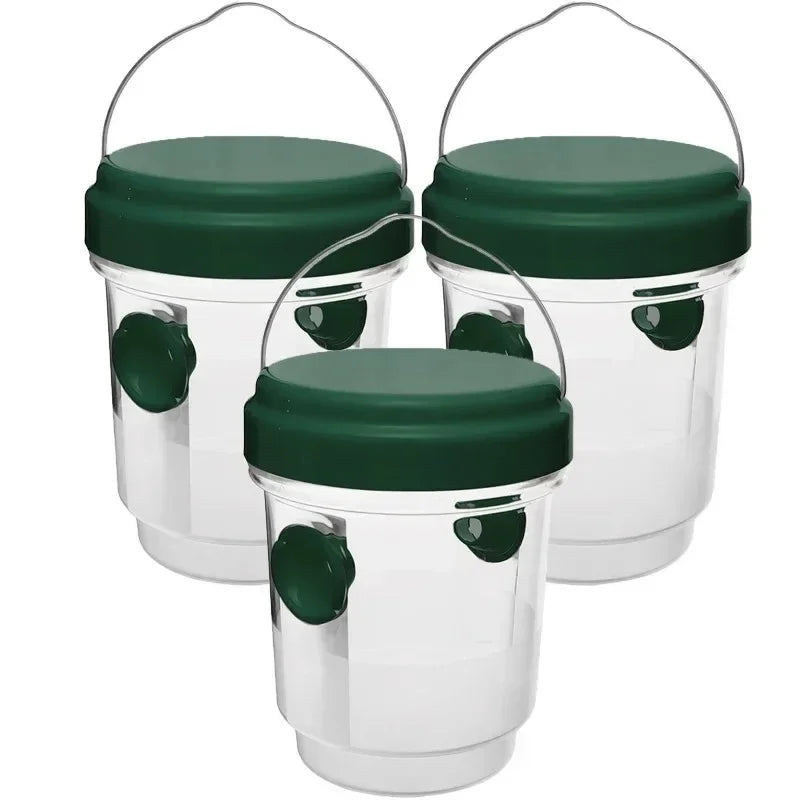 Hanging Wasp and Fly Trap, 9.3 × 11.8 cm, 1–3 Pack