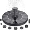 13cm, 16cm, 18cm Solar Fountain Pumps - Ideal for Outdoor Garden Pools, Bird Baths, Small Ponds. 8-Nozzle Floating Model