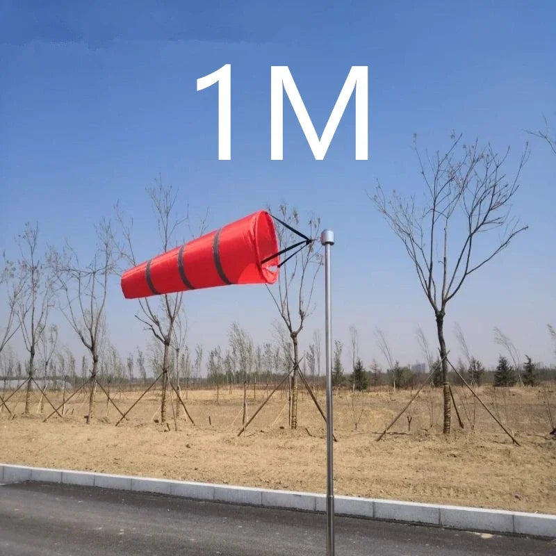 40/60/80/100 Reflective Windsock Outdoor Scratchproof Windproof Fluorescent Reflective Wind Sock Weathervane