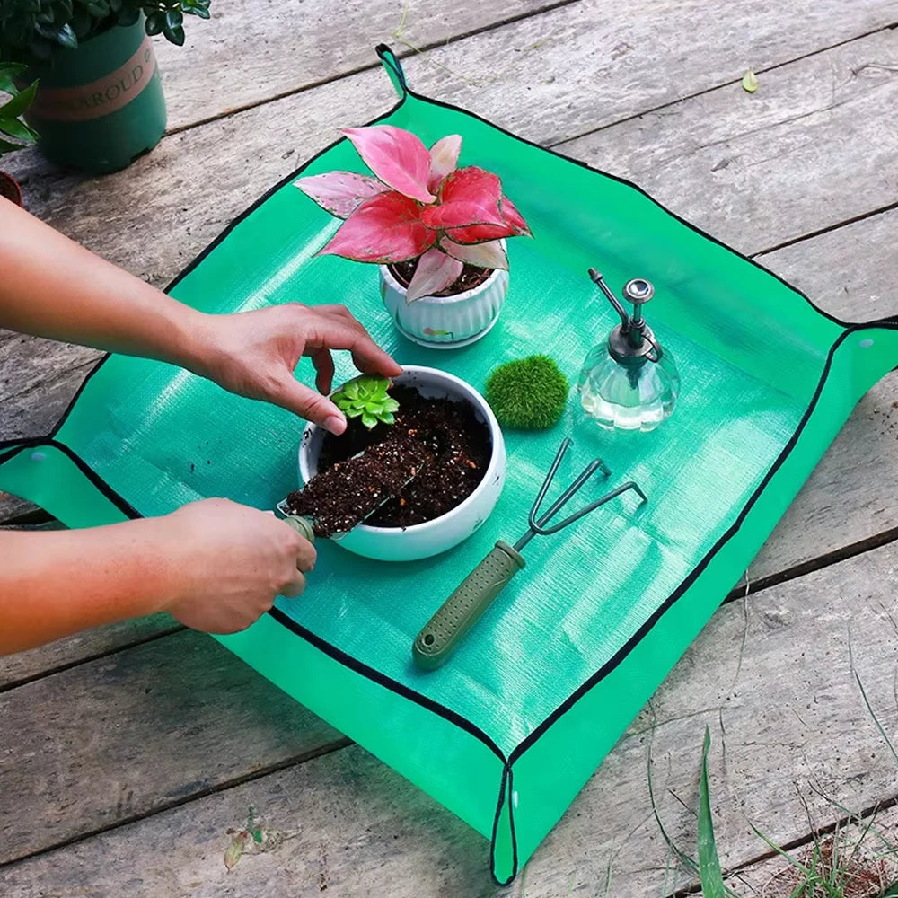 Foldable Waterproof Repotting Mat, 32–100 cm