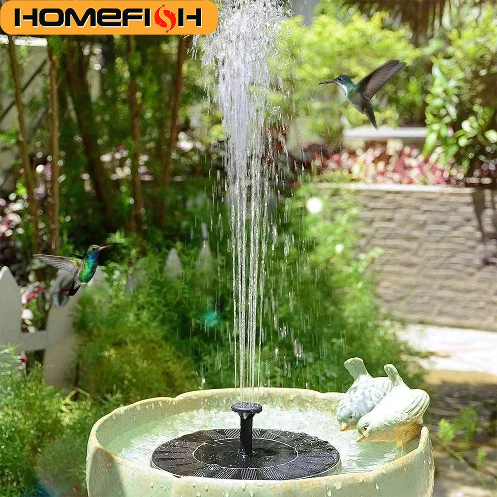 Mini Floating Solar Fountain, 13 or 16 cm
