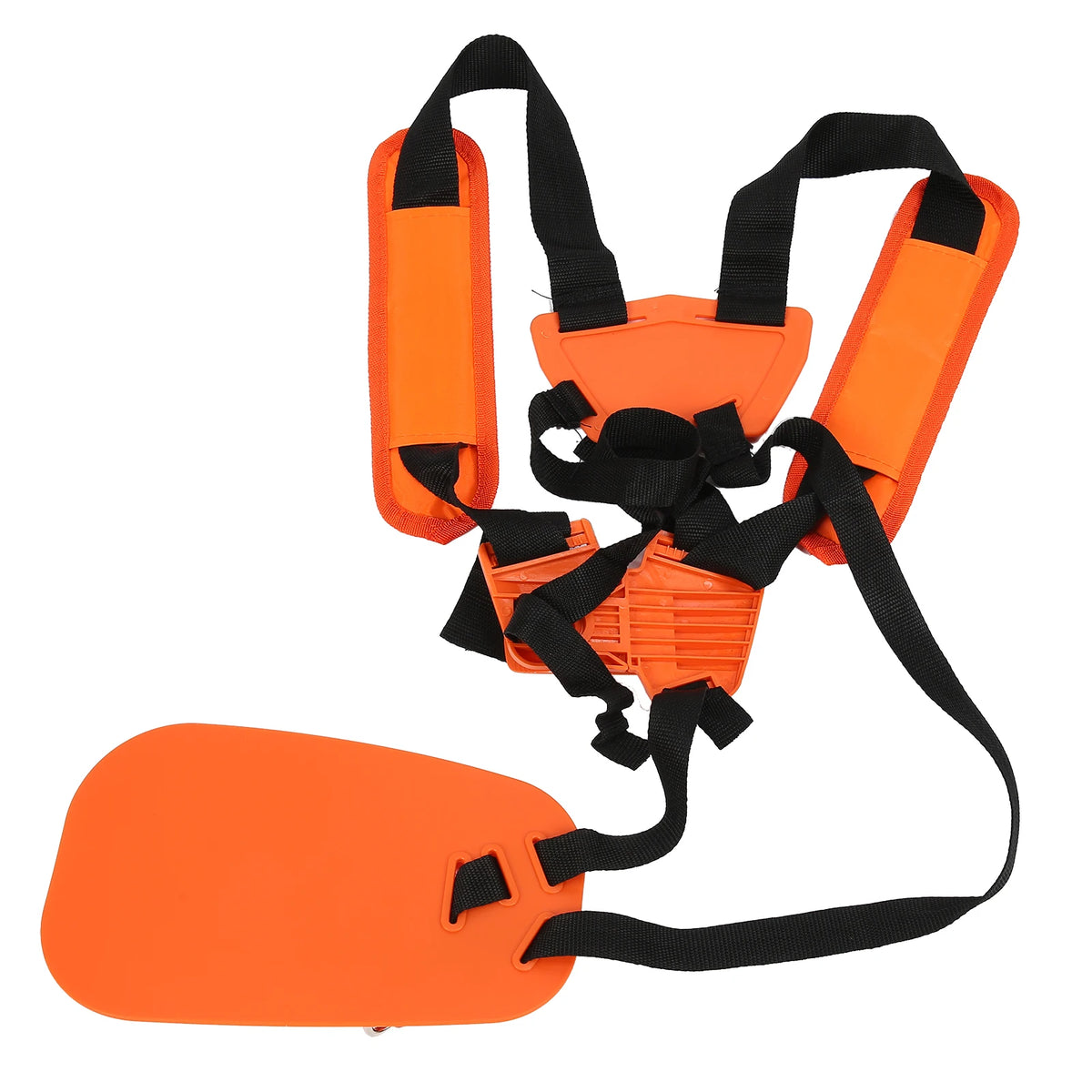 Adjustable Double Shoulder Harness for Trimmers and Brush Cutters, Orange