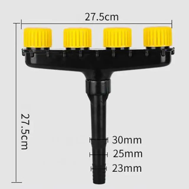 Multi-Head Garden Sprinkler, 3–6 Spray Heads