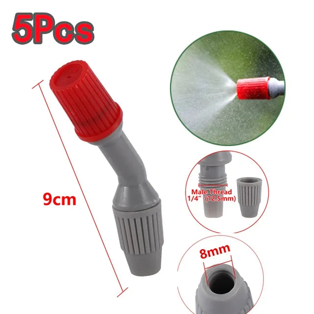 Replacement Sprayer Nozzle Heads, Fan or Cone, 1/4 in Thread