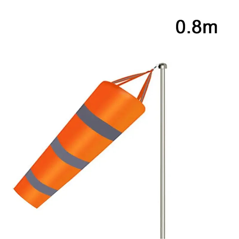 40/60/80/100 Reflective Windsock Outdoor Scratchproof Windproof Fluorescent Reflective Wind Sock Weathervane