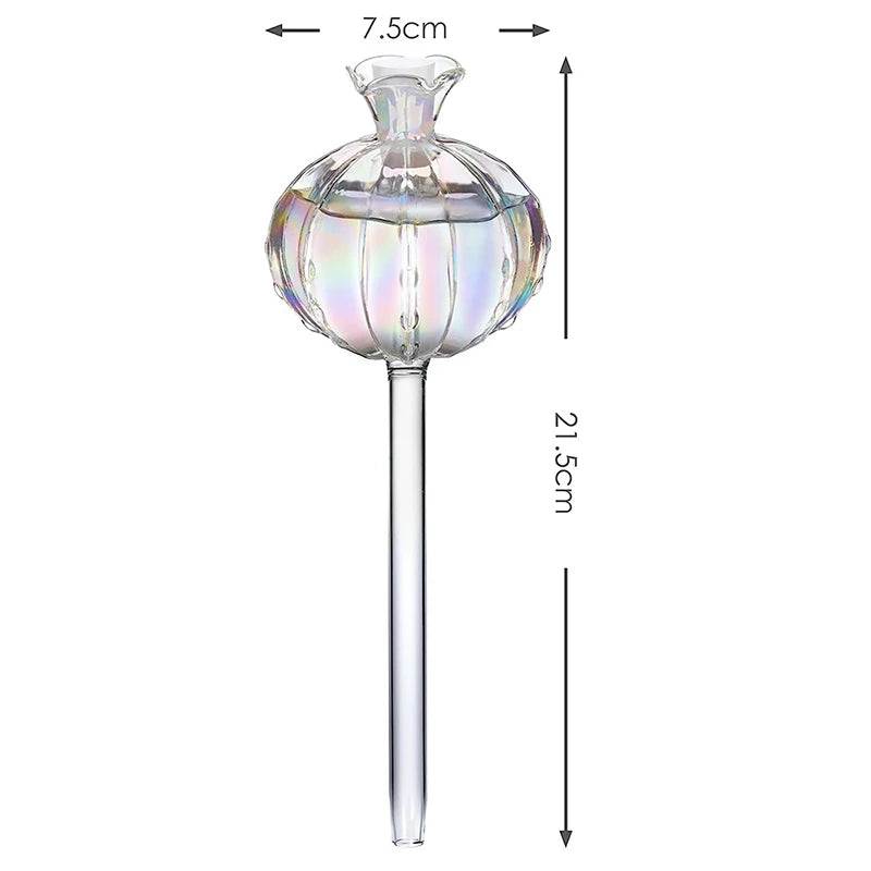 Glass Automatic Plant Watering Bulbs Shape Flower Plant Water Dripper Lightweight Houseplant Device Drip Irrigation System
