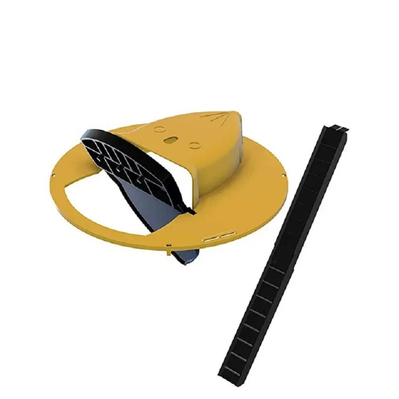 Bucket-Mount Flip-Lid Mouse Trap, Auto Reset