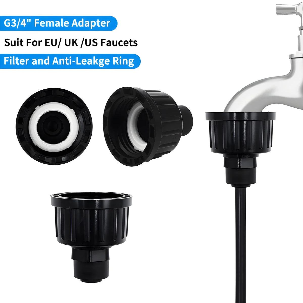 DIY Free Bending Universal Spray Kit For Greenhouse Garden Flowers Plant Watering Irrigation Patio Misting Cooling System