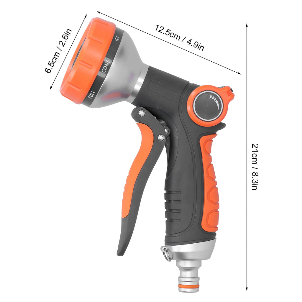High Pressure Garden Water Sprayer Lawn Hose Spray Water Nozzle Washer Nozzle Car Washing Cleaning Sprinkle Tool