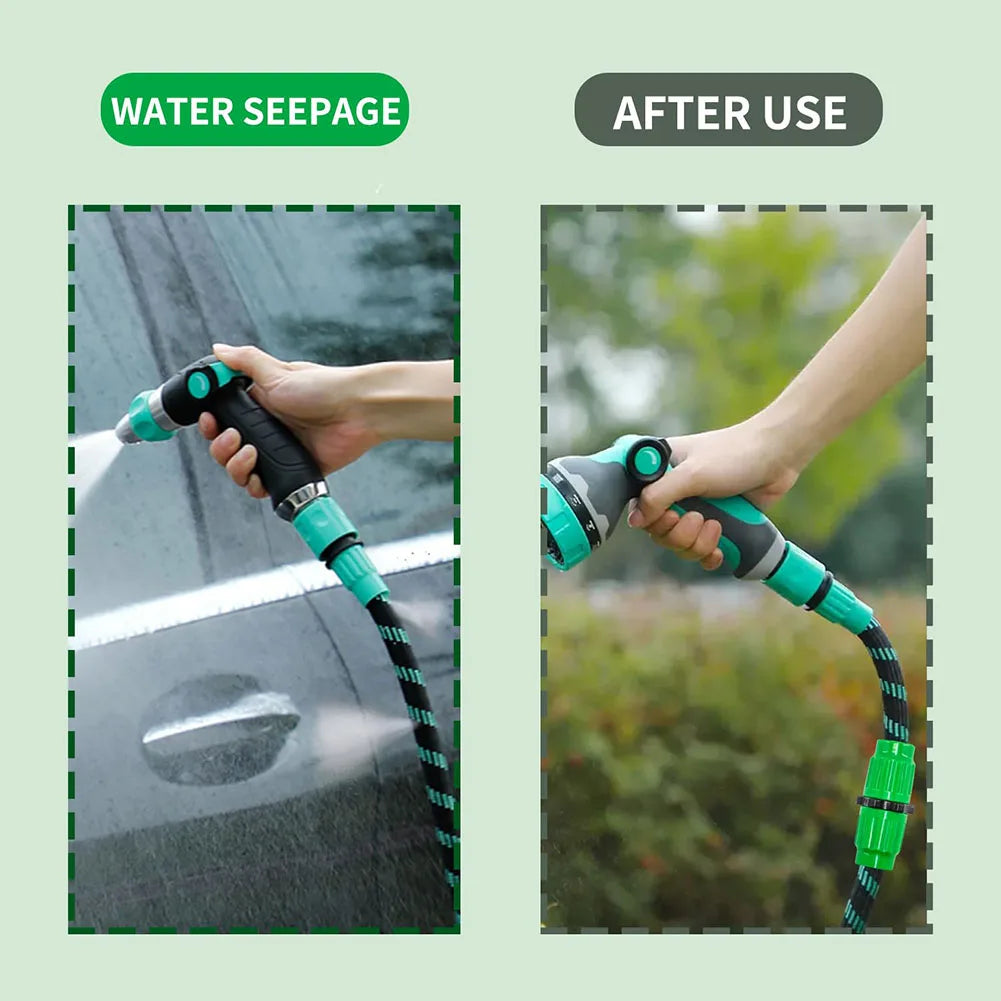 4/10Pcs Expandable Garden Hose Repair Kit Multi-Function Fitting Repair Hose Connector Garden Watering Hose Adapter Extender Set
