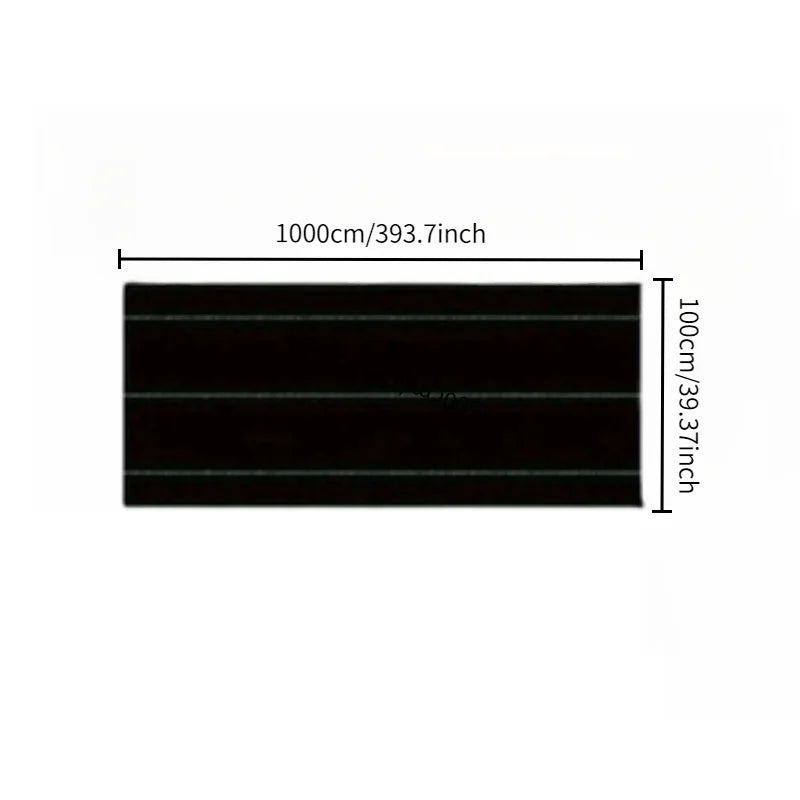 PVC Weed Barrier Ground Cover, 10 m Roll, 60–200 cm Wide