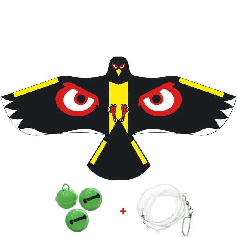 Emulation Flying Hawk Kite Bird Scarer Drive Bird Kite Bird Repellent for Garden Scarecrow Yard Kite scaring device
