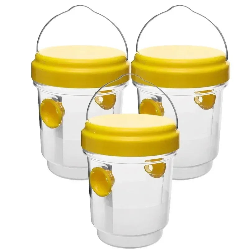 Hanging Wasp and Fly Trap, 9.3 × 11.8 cm, 1–3 Pack