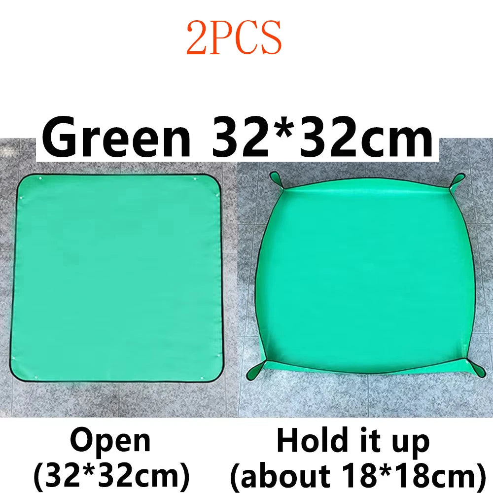 Foldable Waterproof Repotting Mat, 32–100 cm