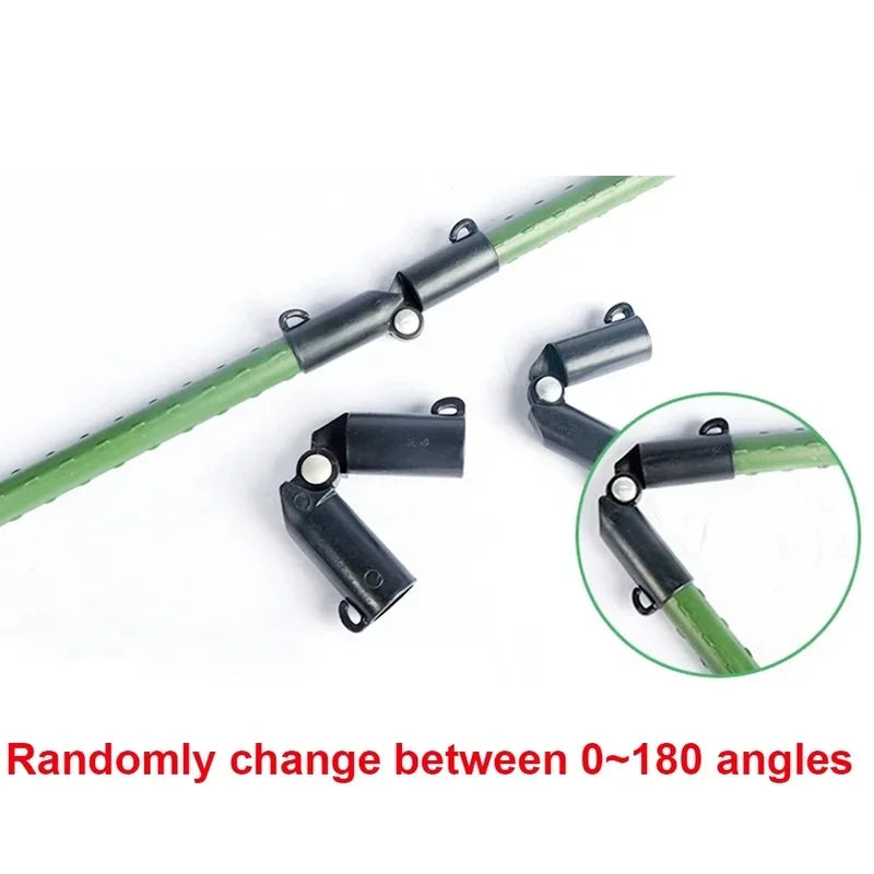 6pcs Plant Support Awning Pillar A-Type Fixed Clip Plant Grafting Stakes Connector Climbing Vine Bracket Garden Accessories