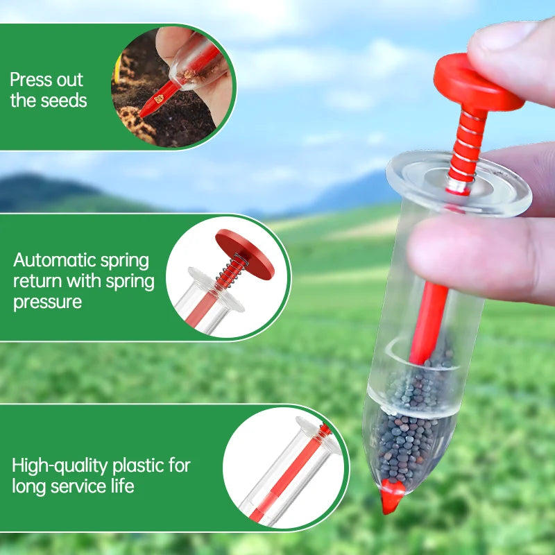Handheld Seed Sower with 5 Settings, 1–5 Pack