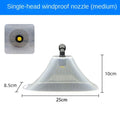 Agricultural Windproof Nozzle Power Fan-type Sprayer Nozzle Electric Pesticide Herbicide Spray Head Garden Irrigation Supplies