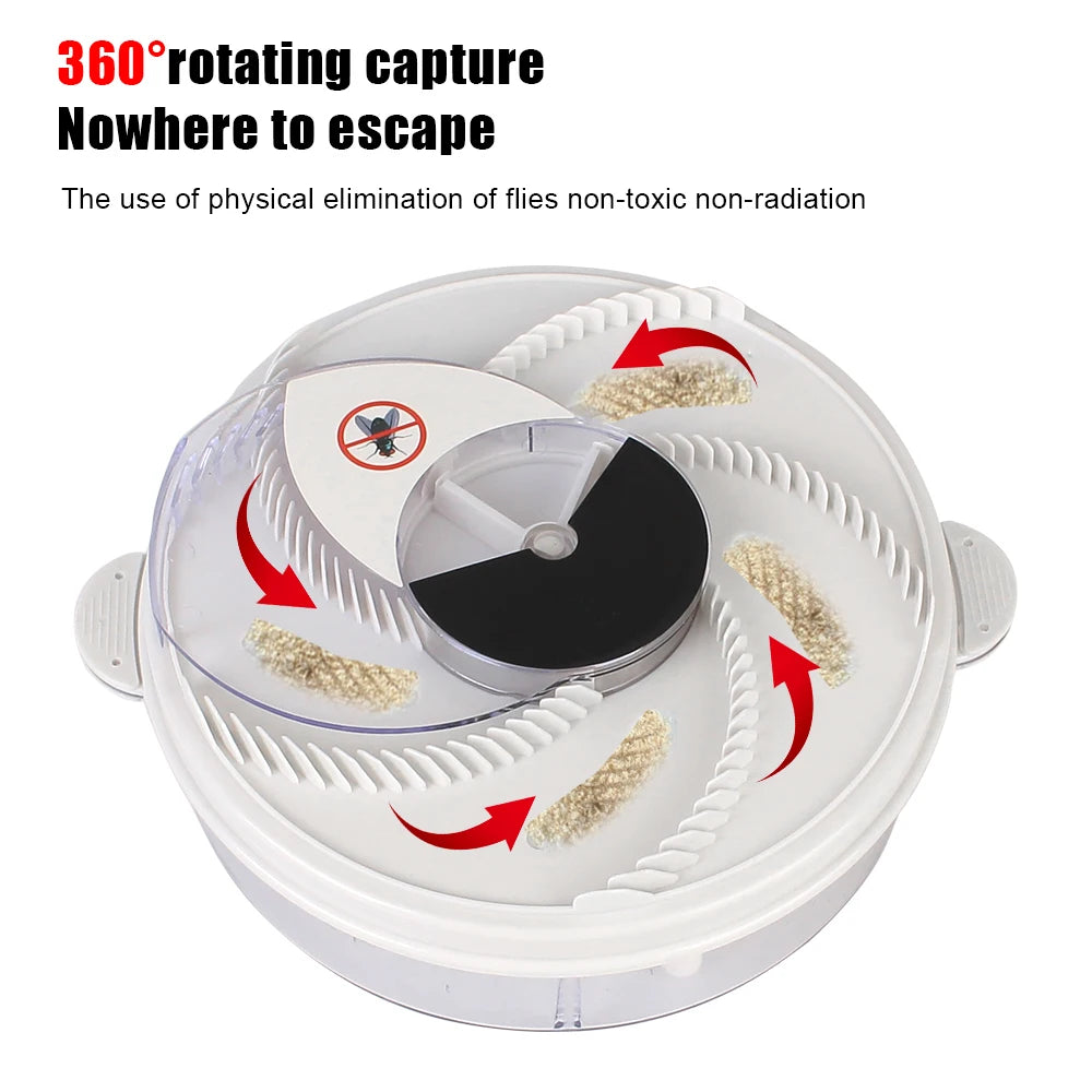 Pest Reject Control Repeller Automatic Flycatcher Indoor Outdoor Fly Trap Insect Pest Catcher Electric Pest Killer USB