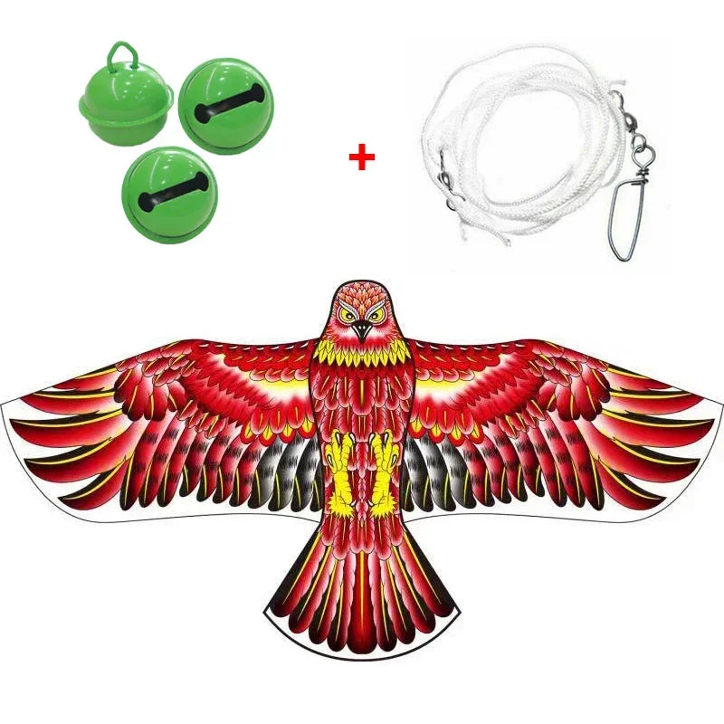 Emulation Flying Hawk Kite Bird Scarer Drive Bird Kite Bird Repellent for Garden Scarecrow Yard Kite scaring device