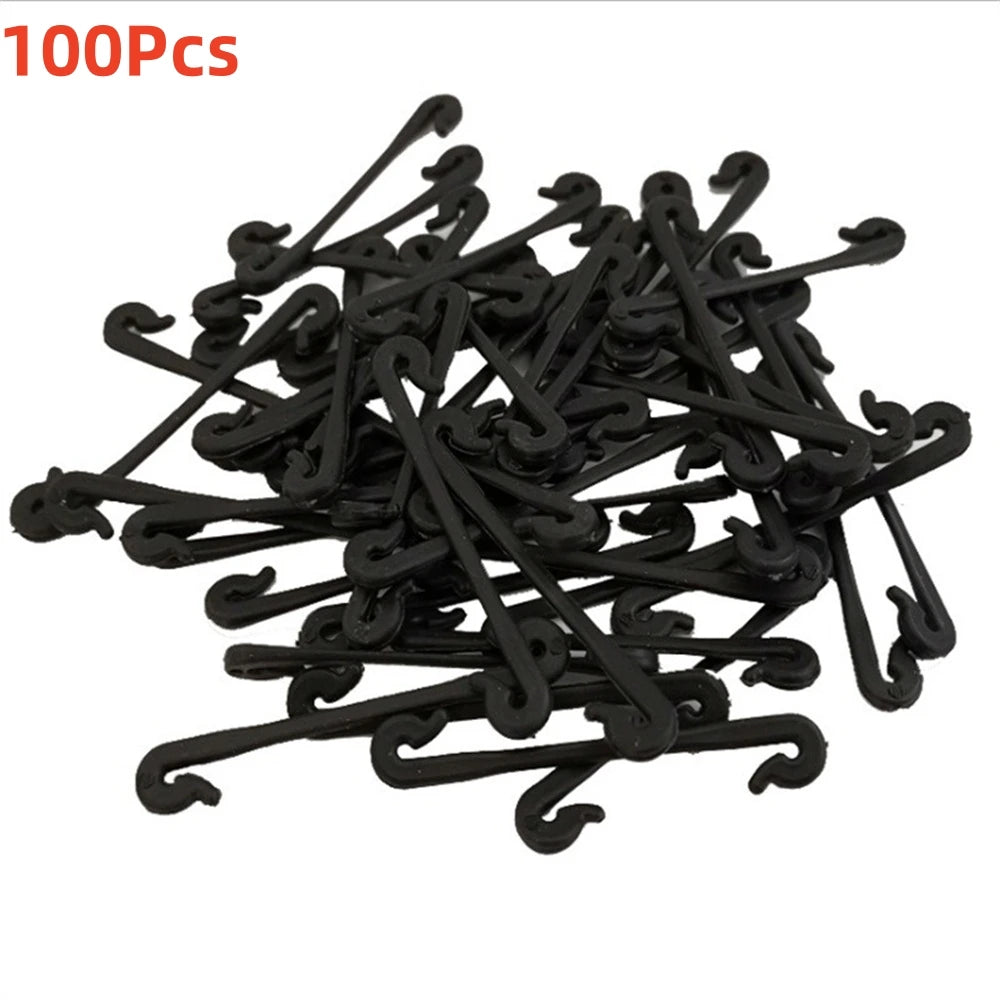 Plant Vine Fasteners for Stakes and Wire, 6 cm, 50 or 100 Pack