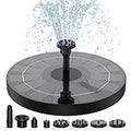 Mini Solar Water Fountain Pool Pond Waterfall Fountain Garden Decoration Outdoor Bird Bath Solar Powered Fountain Floating Water