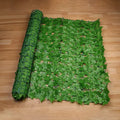 1pc Artificial Green Leaf Fence Panels Faux Fence Outdoor Garden Balcony Decoration
