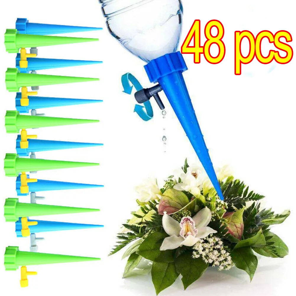 Automatic Drip Plants Irrigation Drip Irrigation Garden Watering System Garden Plant Self Watering Kits Insert Watering Devices
