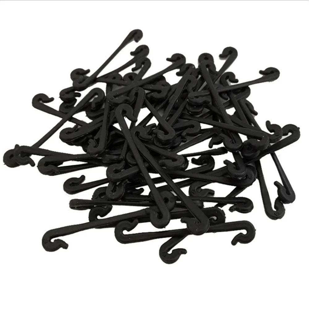 Plant Vine Fasteners for Stakes and Wire, 6 cm, 50 or 100 Pack