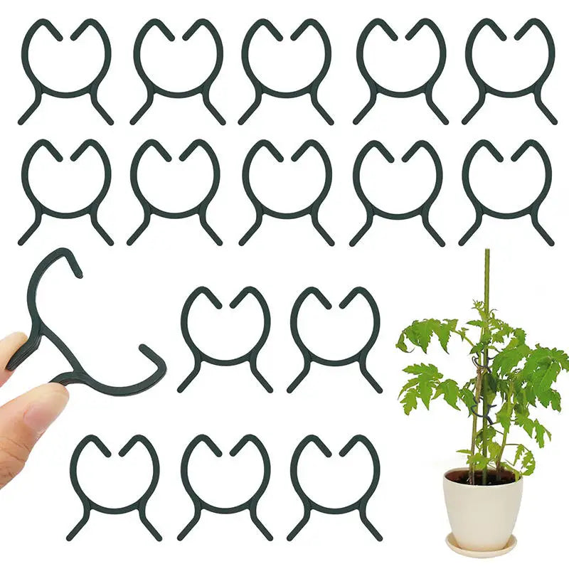 Plant Support Clips, 3 Sizes, 100 or 200 Pack