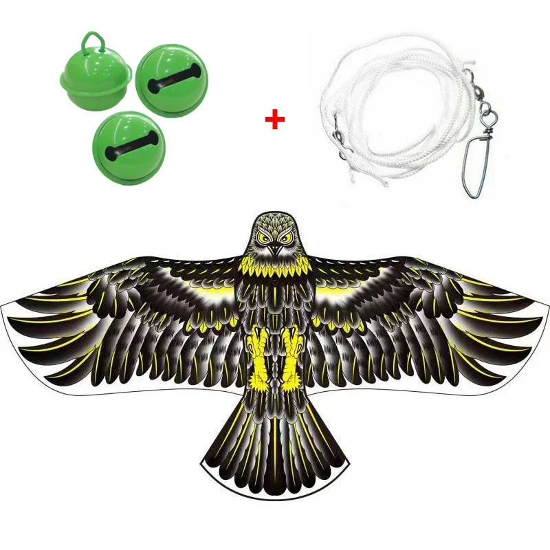Emulation Flying Hawk Kite Bird Scarer Drive Bird Kite Bird Repellent for Garden Scarecrow Yard Kite scaring device