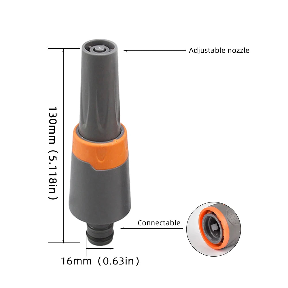 1-Pcs 1/2" 3/4" 1" Garden Hose Quick Connect Adapters -EU BPS Threaded Fittings for Faucets, Spray Guns & Watering Systems