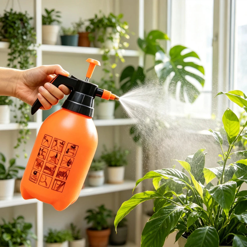 2 liter pressure watering can