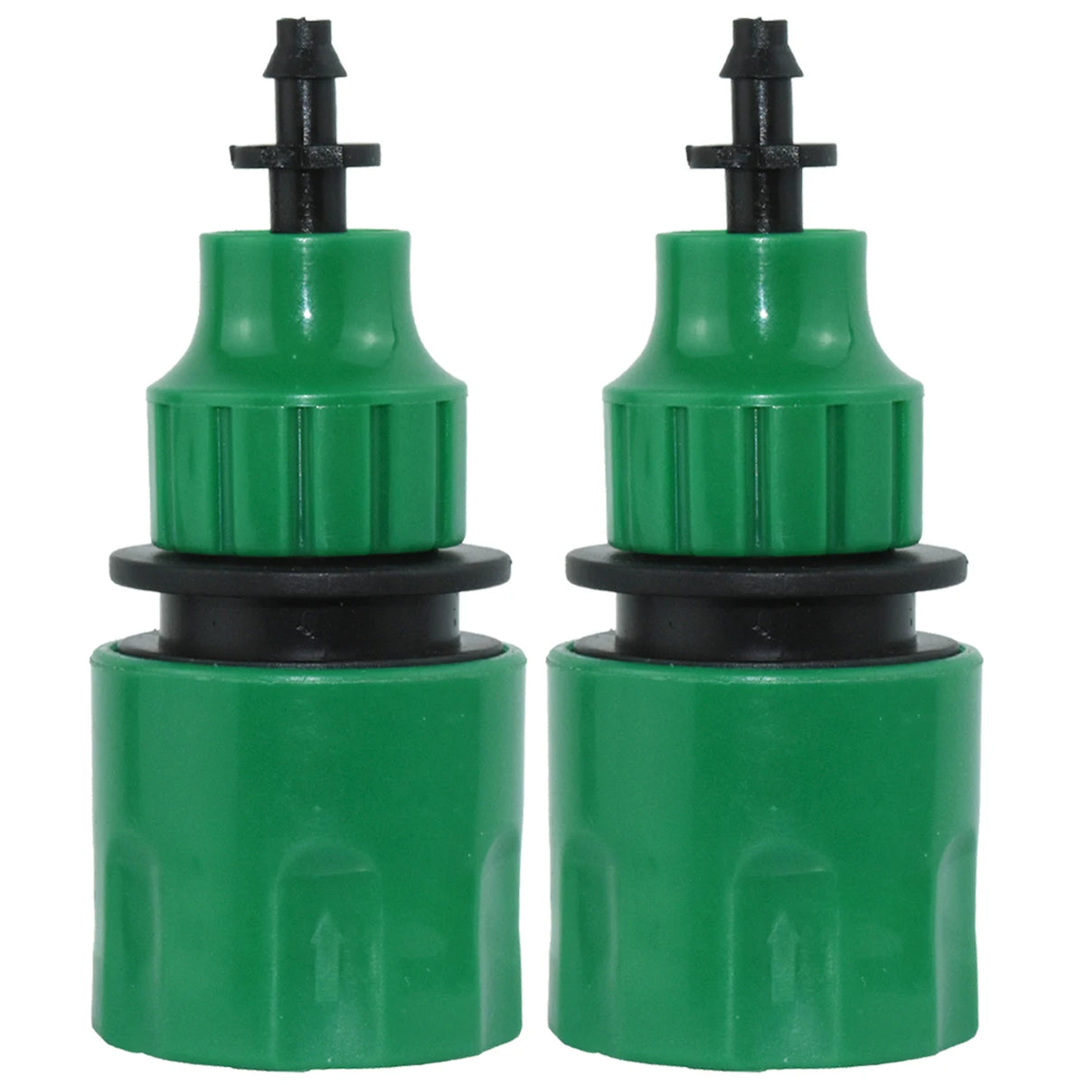 5pcs 1/4'' Water Pipe Quick Connector 4/7mm Plastic Hose Pipe Connector for Garden Drip Irrigation System Watering Equipment
