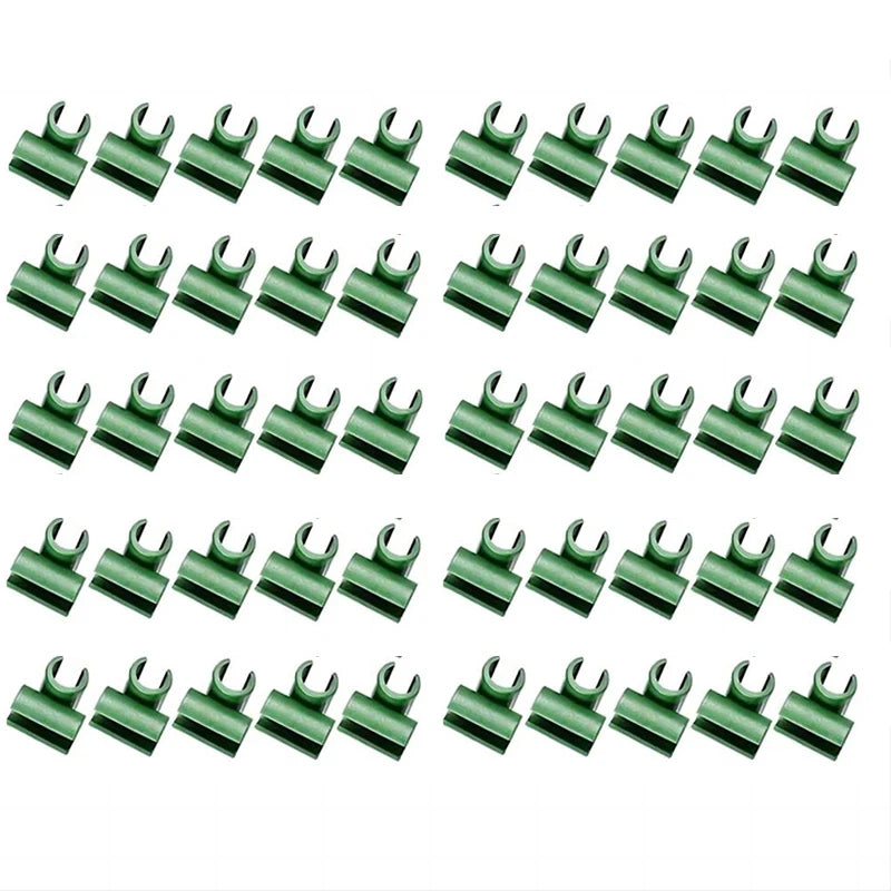 10 PCS Universal Plastic Clips Plant Support Fixed Connector Pillars Gardening 11mm Fixed Bracket Climbing Pergola Connector