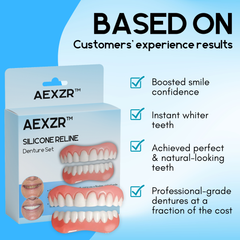 Silicone Reline Denture Set™ - Smile Confidently with Secure Denture Relief