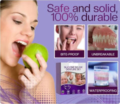 Silicone Denture Liner Set | Instant Comfort Fit | Secure Hold