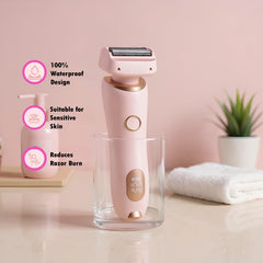 Vera Electric Shaver | 2-in-1, Waterproof, Rechargeable, Gentle on Sensitive Skin