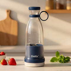 Zestix Portable Blender | 18,000 RPM, Self-Cleaning Blender Bottle