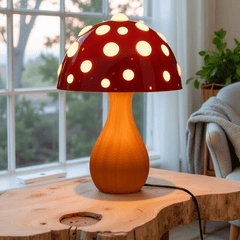 Adjustable Metal Mushroom Glow Lamp with 3 Light Modes – Compact Versatile Home Lighting