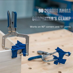 AnchorSquare 90° Corner Clamp | Auto-Adjust Woodworking Joint Holder