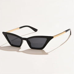 Ava Women's Sunglasses | Cat-Eye Frame with Golden Accents